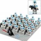 21Pcs/set Heavy Armor 501st Legion Clone Trooper Star Wars Minifigures Toys
