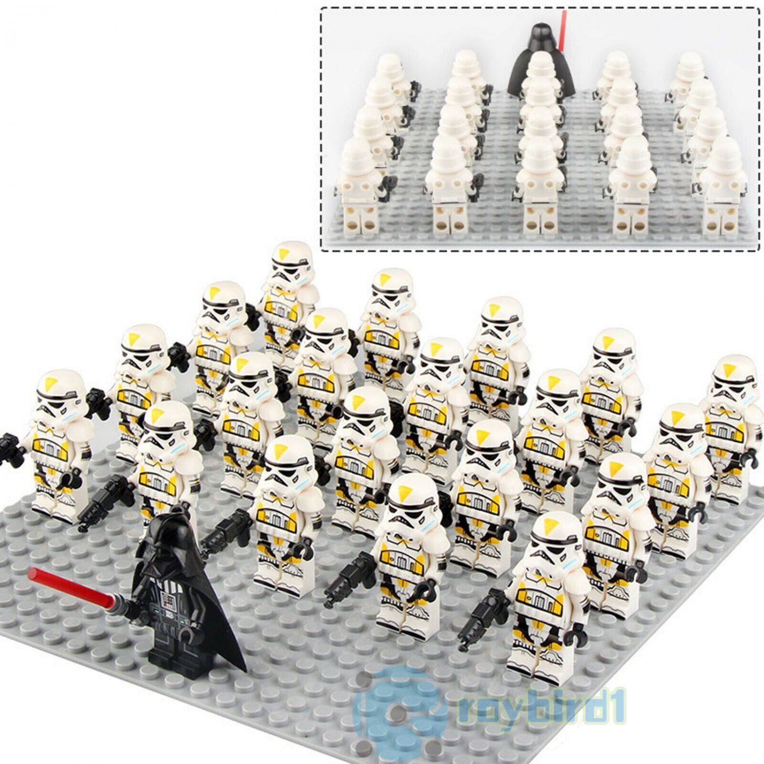 21Pcs/set Heavy Armor 212th Attack Battalion Trooper Star Wars Minifigures