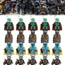 20Pcs/set The Mandalorian Mix Mercenary Group Military Star Wars Minifigures