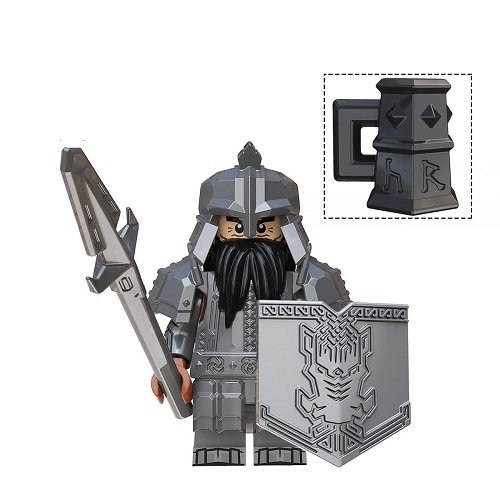 Dwarves warriors - The Hobbit The Lord of the Rings Minifigures Toys Gift