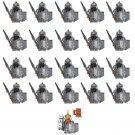 21Pcs/set Dwarves army Dain II Ironfoot The Hobbit Lord of the Rings Minifigures
