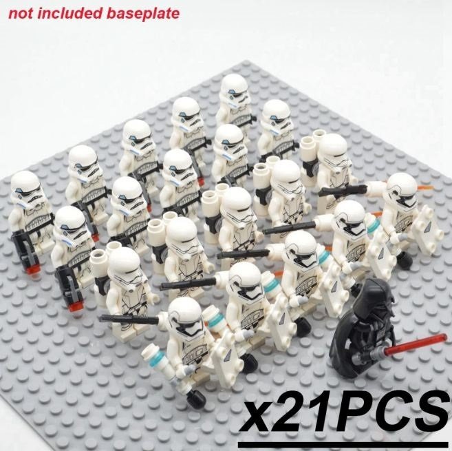 21Pcs/set First Order Army Stormtrooper Jet troopers Star Wars  Minifigures