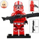 21Pcs Star Wars Emperor Palpatine 501st Legion Red Fist Squad  Minifigures