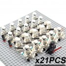 21Pcs Star Wars Kylo Ren First Order Stormtrooper Jet Troopers  Minifigures