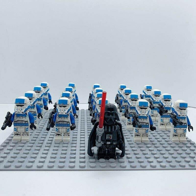 21Pcs/set Imperial Transport Pilot Army Military Star Wars  Minifigure Toys