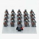 21Pcs/Set The Mandalorian Army Military Star Wars  Minifigure Building Toys