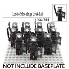 11Pcs/set Uruk-Hai Army Military The Lord Of The Rings  Minifigure Toys