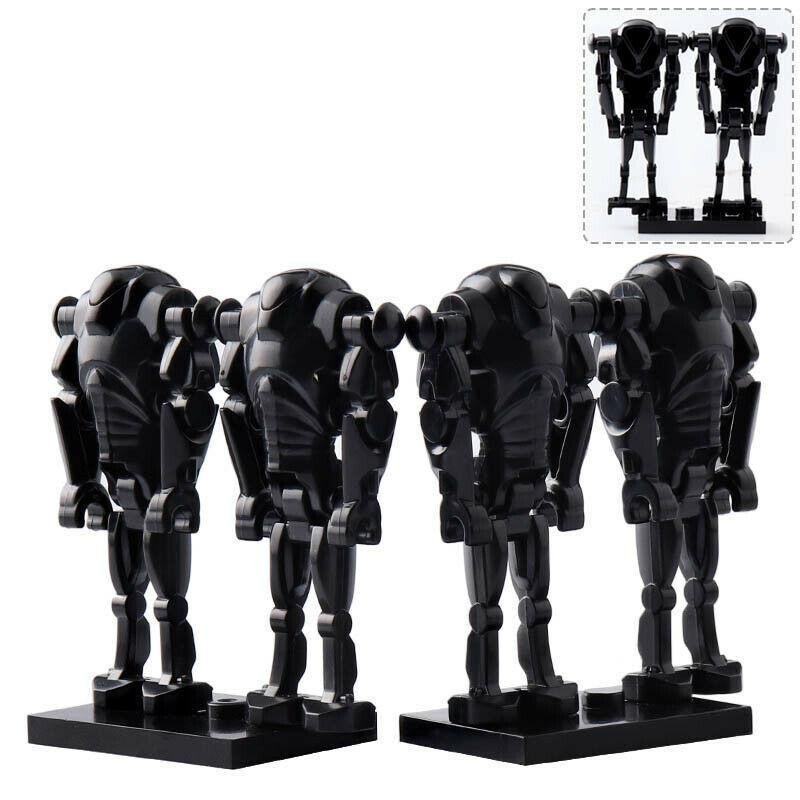 4Pcs/set Super Battle Droid Army Military Star Wars  Minifigure Toys