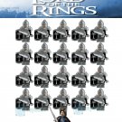 21Pcs/set The Lord Of The Rings Aragorn The Gondor Armor Knight  Minifigures