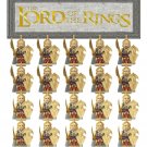 20Pcs The Lord Of The Rings Hobbit The Noldor Elf Royal Guard  Minifigures
