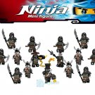 15Pcs/set Ninjago the Dragon Hunters Iron Baron Muzzle Jet Jack  Minifigures