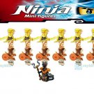 15Pcs/set Ninjago Desert Pyro Vipers Char Pyro Destroyers  Minifigures Toys