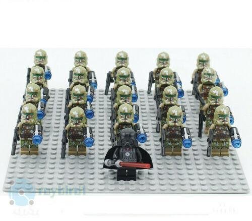 21Pcs/set Star Wars Kashyyyk 41st Elite Corps Clone Trooper  Minifigures