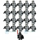 21Pcs/set Star Wars Battle Mimban Stormtrooper  Minifigures Building Toys