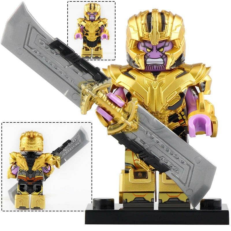 Thanos with Double-Edged Sword Marvel Avengers Endgame  Minifigure Toys Gift