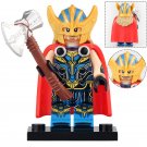 Thor (Full armor) Thor Love and Thunder Marvel Minifigures Building Toys