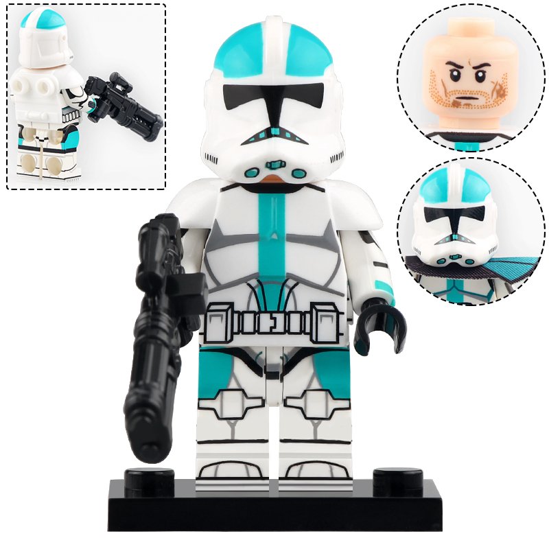 Clone Captain Howzer Star Wars The Bad Batch Minifigures Building Toys