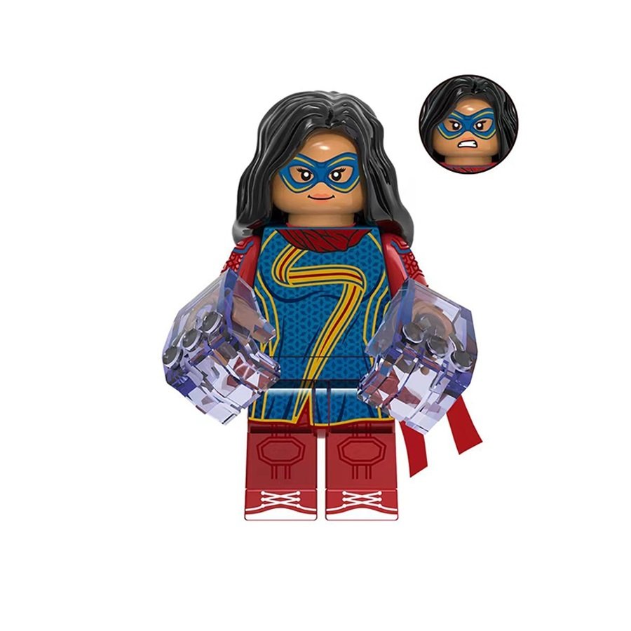 Ms. Marvel (Kamala Khan) Super Heroes Minifigures Building Toys