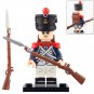 8pcs Napoleonic Wars The French Army British Army Redcoat Soldiers Minifigures