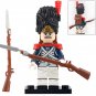 8pcs Napoleonic Wars The French Army British Army Redcoat Soldiers Minifigures
