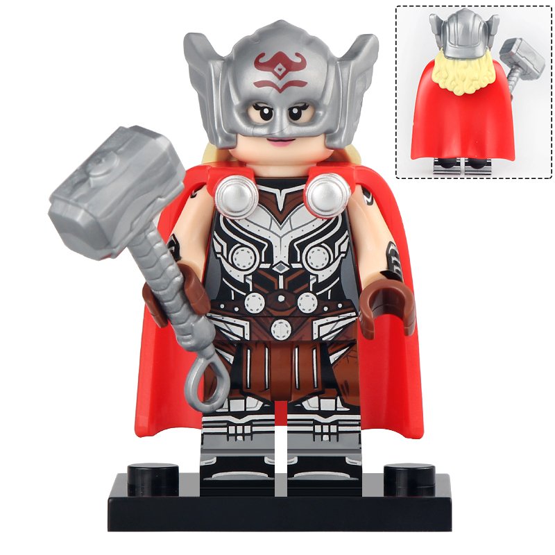 Mighty Thor Jane Foster (Thor Love and Thunder) Marvel Minifigures Building Toys