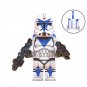 8pcs Star Wars 501st Legion Captain Rex Jesse Hardcase Echo Fives Minifigures