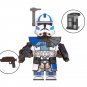 8pcs Star Wars 501st Legion Captain Rex Jesse Hardcase Echo Fives Minifigures