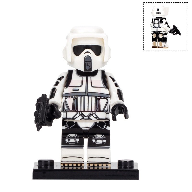 Scout trooper (biker scouts) Star Wars The Mandalorian Minifigures Building Toys
