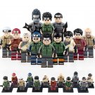 12pcs Naruto Five Shinobi Villages Leaf Village Sand Village Ninja Minifigures