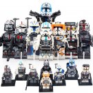 8pcs Star Wars The Bad Batch Clone Force 99 Captain Rex Jesse Cody Minifigures