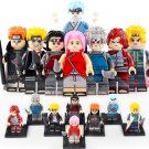 8pcs Naruto Boruto Mitsuki Gaara Sakura Hashirama Senju Minato Minifigures Toys