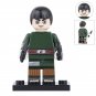 6pcs Naruto Hiruzen Sarutobi Orochimaru Rock Lee Sai Shino Hidan Minifigures Toy