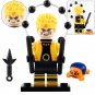 6pcs Naruto Chakra Modes Kisame Hoshigaki Senju Hashirama Sage Mode Minifigures