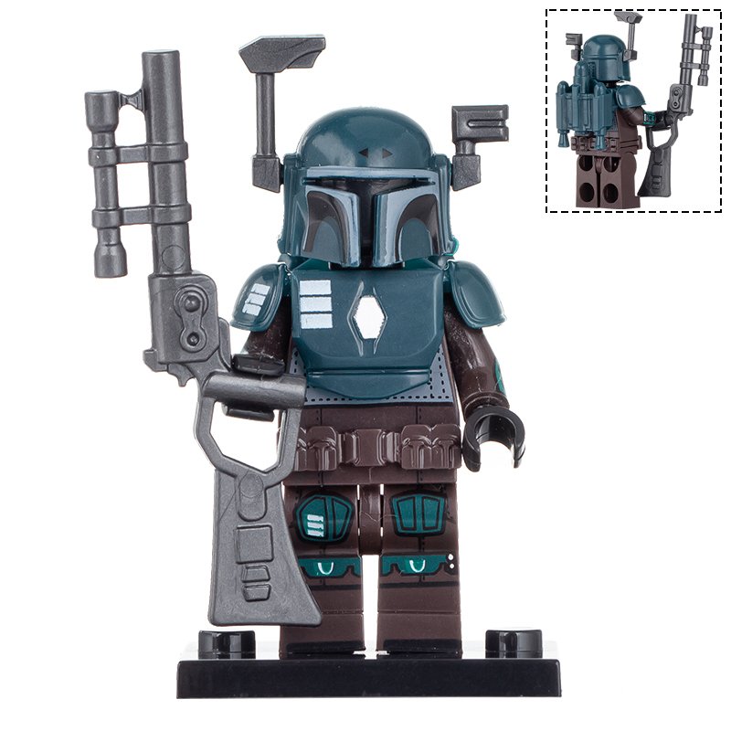 Death Watch Mandalorian - Star Wars The Mandalorian Minifigures Building Toys