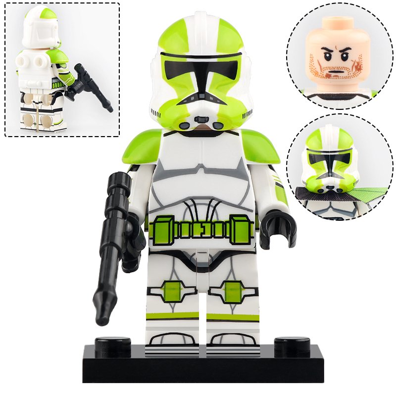 Captain Grey (41st Elite Corps) Star Wars The Bad Batch Minifigures Toys