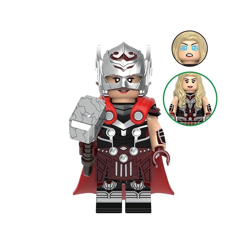 Mighty Thor (Jane Foster) Thor Love and Thunder Marvel Minifigures Building Toys