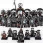 8pcs Uruk-hai army Heavy Armor Orc soldiers The Lord of the Rings Minifigures