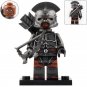 8pcs Uruk-hai army Heavy Armor Orc soldiers The Lord of the Rings Minifigures