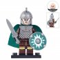 8pcs The Rohan Soldiers Rider Archers The Lord of the Rings Uruk-Hai Minifigures