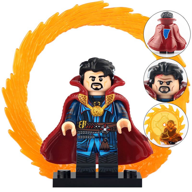 Doctor Strange (with Portal) the Multiverse of Madness Marvel Minifigures Toys