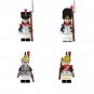 12pcs Napoleonic Wars Army British French Italian Spanish Soldiers Minifigures