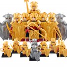 8pcs Mirkwood Elf Soldiers Galadhrim Warriors The Lord of the Rings Minifigures