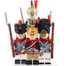 4pcs Napoleonic Wars French Army Dragoon Cuirassier Grenadier Guard Minifigures