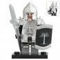 8pcs Gondor Soldiers Heavy Armor Aragorn The Lord of the Rings Minifigures Toys