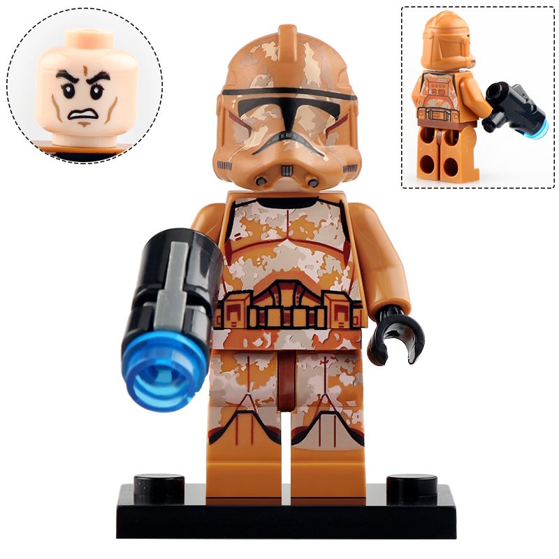Geonosis Clone Trooper Star Wars The Clone Wars Minifigures Building Toys