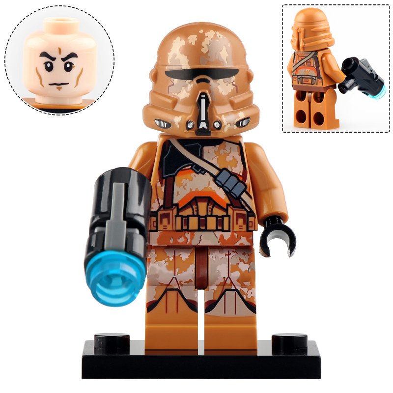 Specialized Geonosis Clone Trooper Star Wars The Clone Wars Minifigures Toys