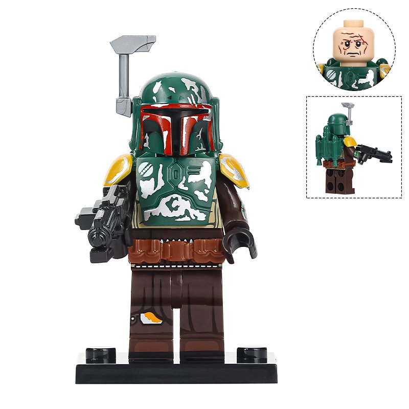 Boba Fett (The Mandalorian) Star Wars Minifigures Building Toys
