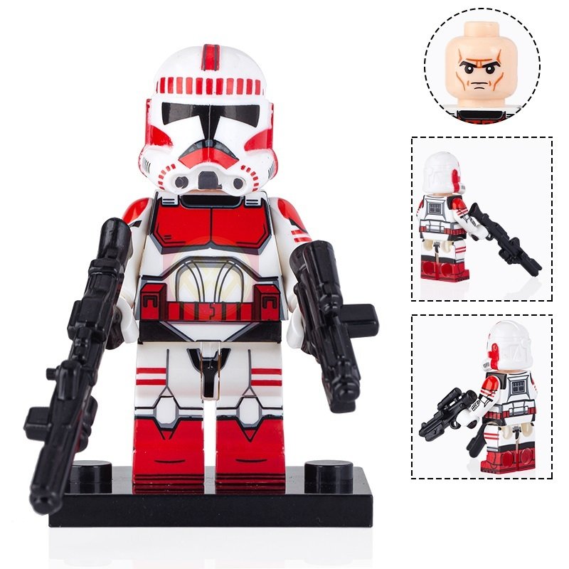 Coruscant Guard (Clone Shock trooper) Star Wars The Clone Wars Minifigures Toys
