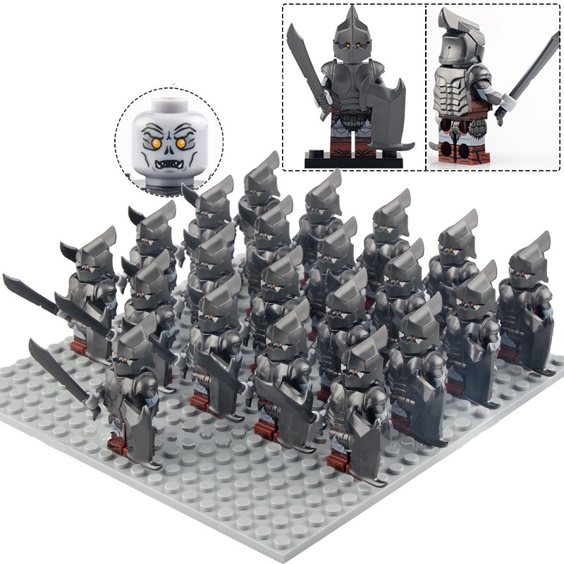 21pcs Dol Guldur Orcs Mordor Orcs Armored Army The Lord Of The Rings Minifigures