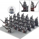 21pcs Mordor Orcs Heavy Armored Army The Lord Of The Rings Minifigures Toys